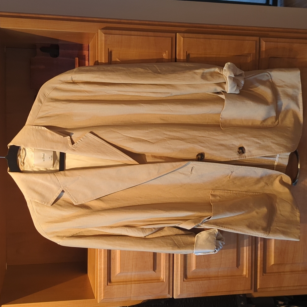 Aritzia wilfred lineny blazer